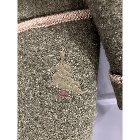 Idomeneo Embroidered Wool Waistcoat Jacket Cardigan Made In Austria Sz 38 L/XL * - Picture 8 of 11